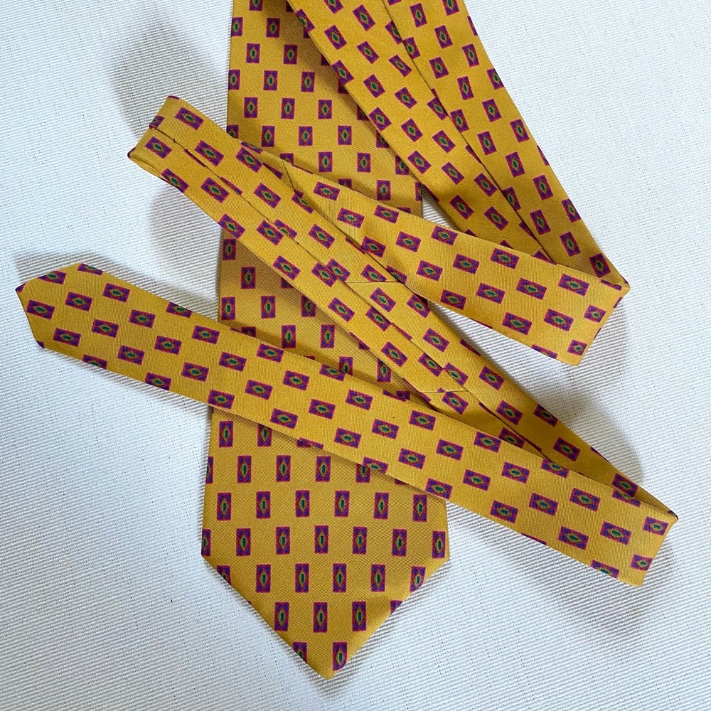 Men’s Perry Ellis Portfolio Neck Tie 100% Silk NWT - Picture 6 of 9